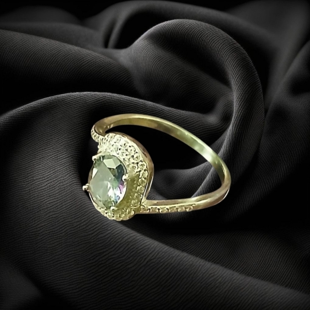 925 Mystic Topaz Ring